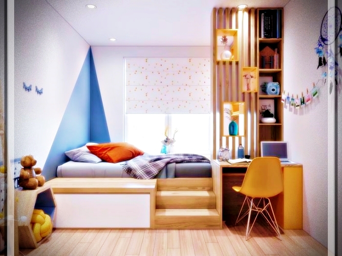 Modern youth bedroom